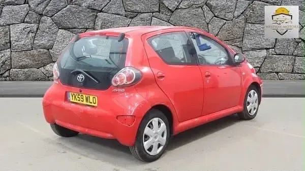Used Toyota Aygo 2009 Red Hatchback