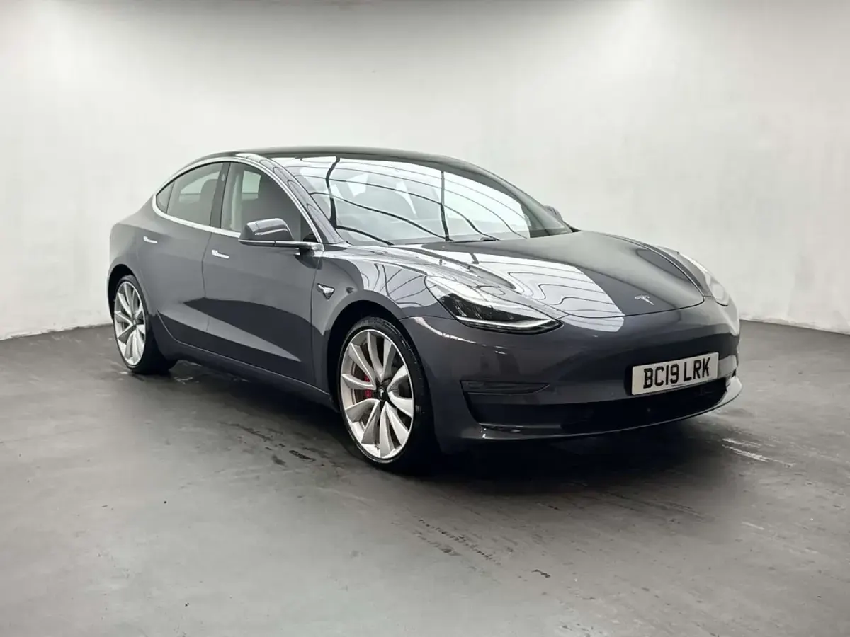 Used Tesla Model 3 Performance 461 kW (627 HP) 2019 Grey Sedan