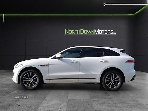 Used Jaguar F-Pace R-Sport 180 HP (132 kW) 2019 White SUV