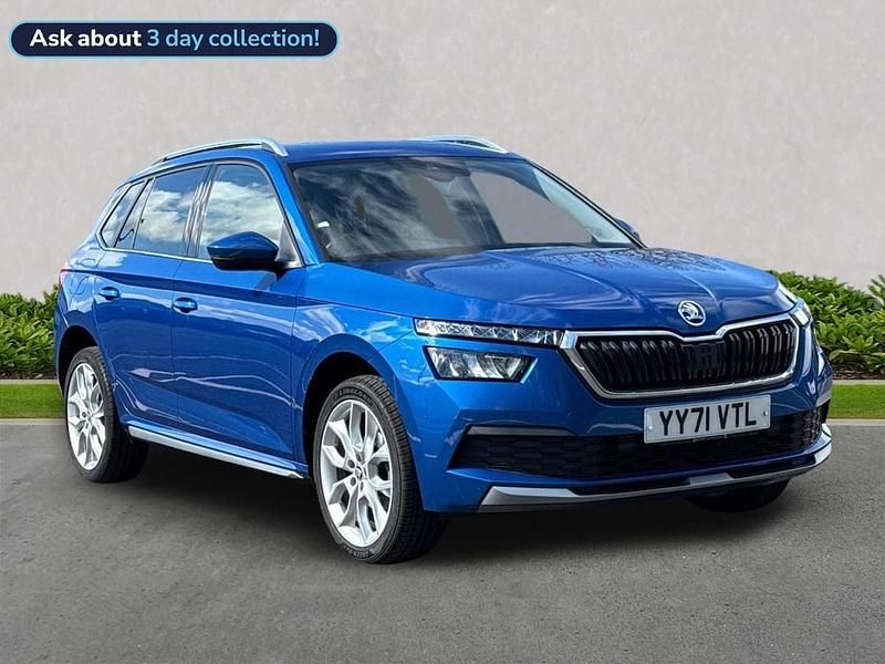 Used Skoda Kamiq SE L 147 HP (108 kW) 2022 Blue SUV