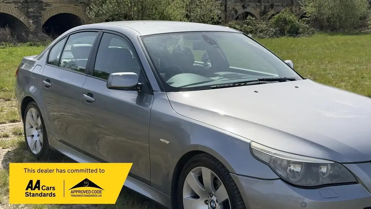 Used BMW 525 M Sport 177 HP (130 kW) 2007 Grey Sedan