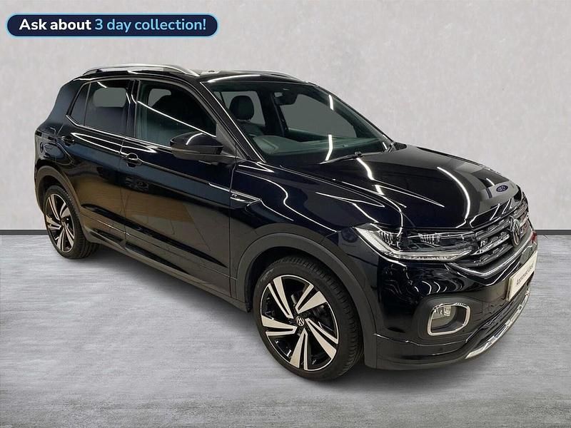 Used VW T-Cross R-line 110 HP (80 kW) 2022 Black SUV