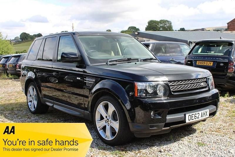 Black Used 2012 Land Rover Range Rover Sport HSE Luxury SUV | £9,950 (Fair price) - Image 1/1