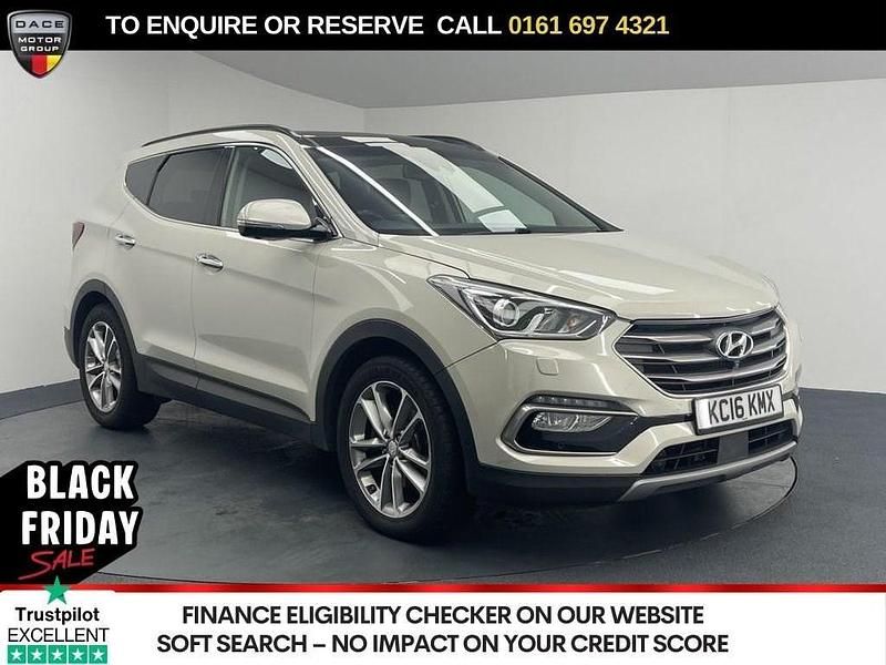 Beige Used 2016 Hyundai Santa Fe Premium SE SUV | £11,970 (Good price) - Image 1/3