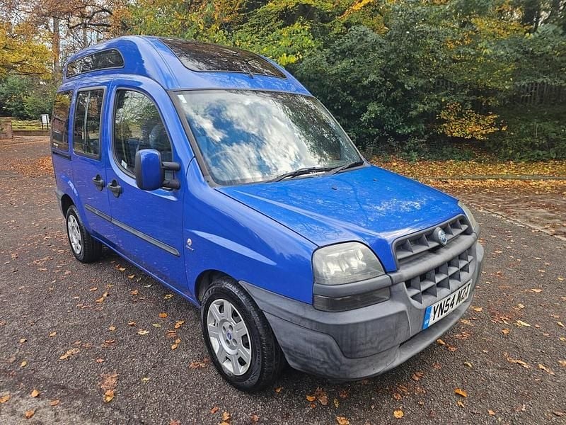 Blue Used 2004 Fiat Doblò Active MPV | £3,750 (A bit pricey) - Image 1/4
