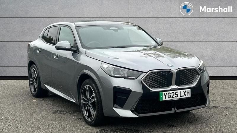 Skyscraper grey metallic Used 2025 BMW iX2 M Sport SUV | £34,846 (Super price) - Image 1/4