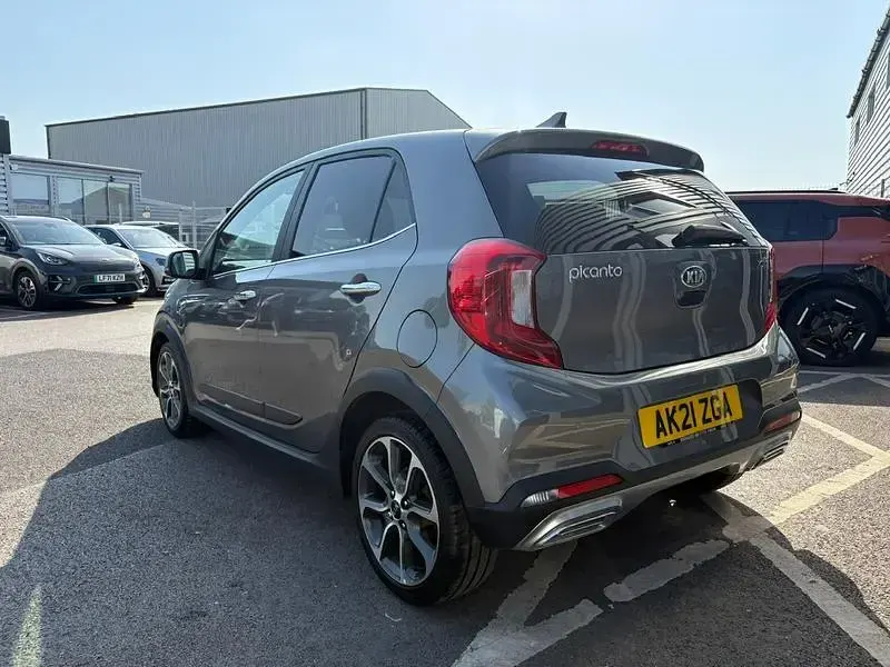 Used Kia Picanto X-Line 67 HP (49 kW) 2021 Grey Hatchback