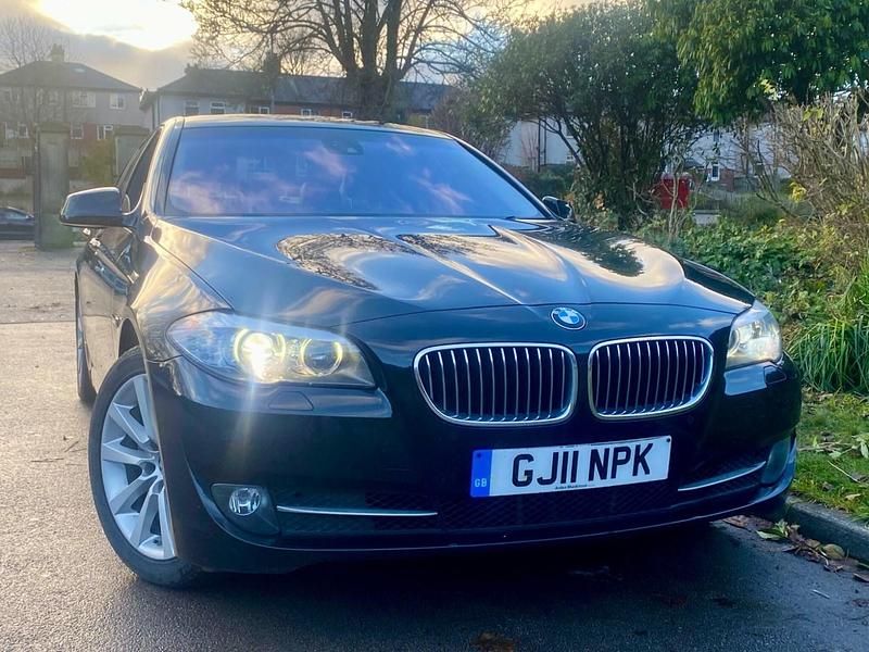 Black Used 2011 BMW 520 Comfort Edition Sedan | £5,995 (Fair price) - Image 1/3
