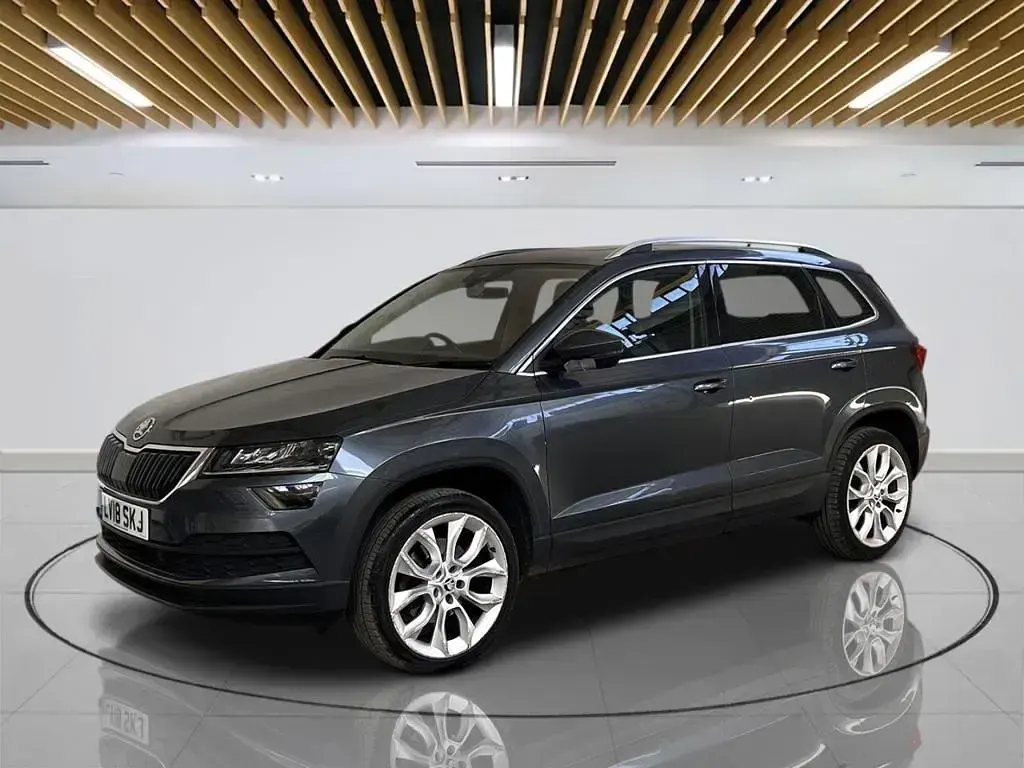 Used Skoda Karoq 150 HP (110 kW) 2018 Grey SUV
