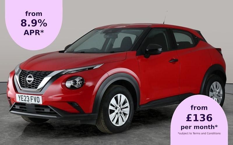 Red Used 2022 Nissan Juke Visia SUV | £11,736 (Super price) - Image 1/1