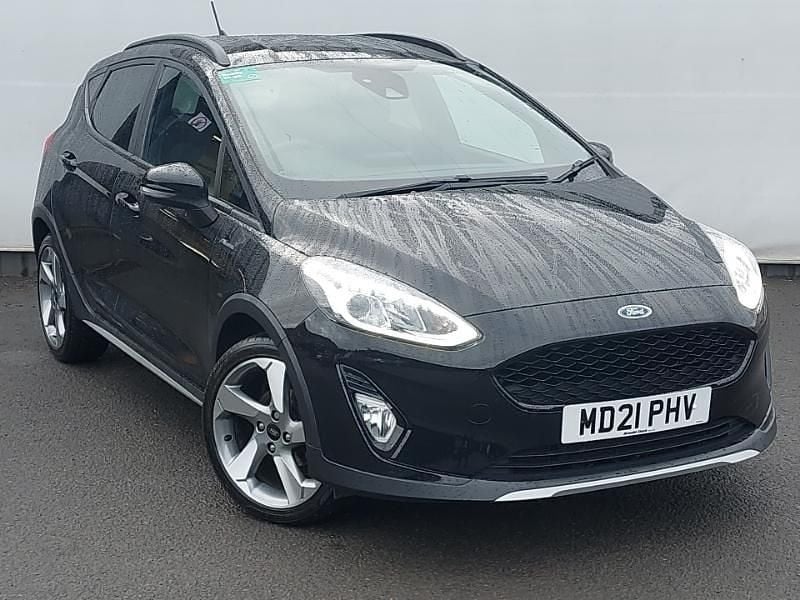 Used Ford Fiesta Active 95 HP (69 kW) 2021 Black Hatchback
