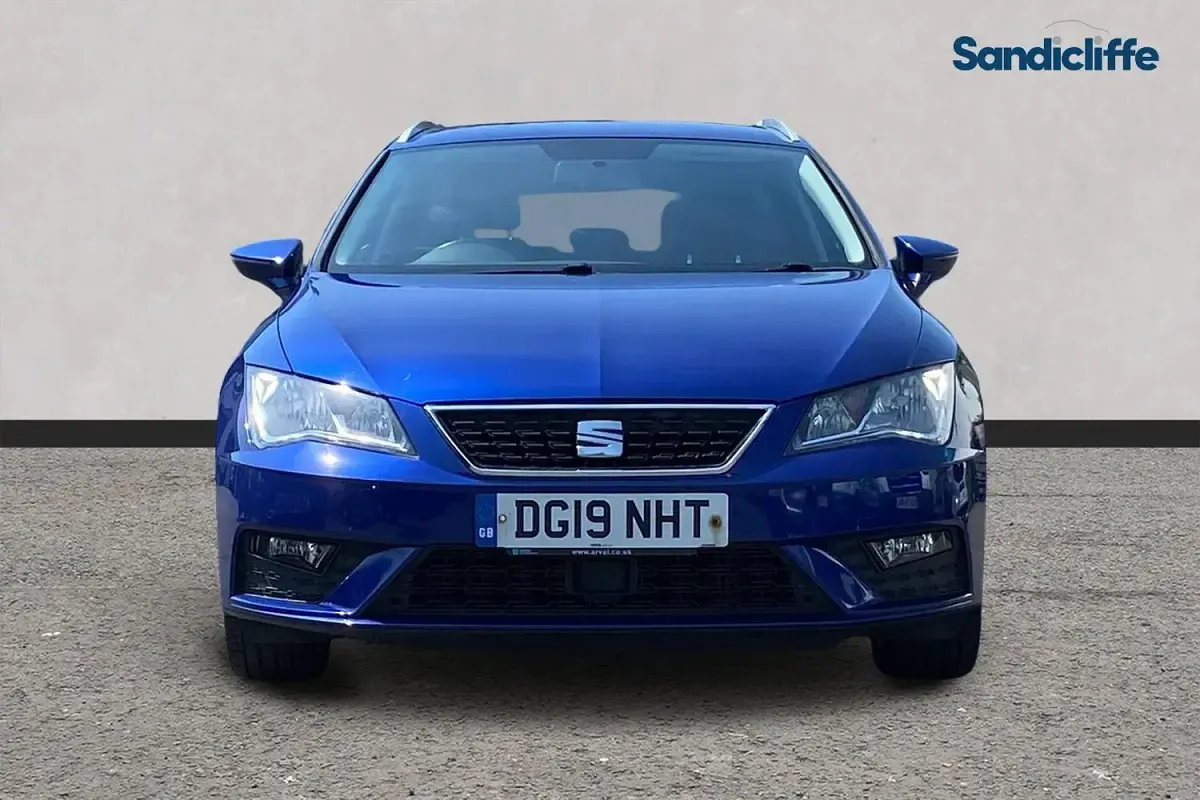Usata Seat Leon SE Dynamic 116 CV (85 kW) 2019 Blu Station wagon