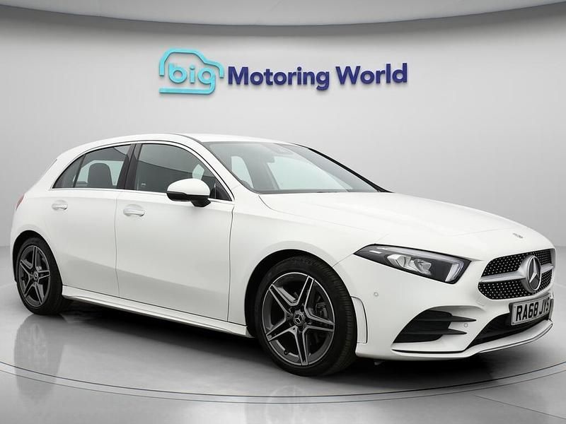 White Used 2018 Mercedes A200 AMG Line Premium Hatchback | £16,700 (Fair price) - Image 1/4