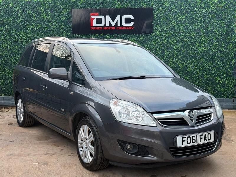 Grey Used 2012 Vauxhall Zafira Design Edition MPV | £2,495 (Good price) - Image 1/4