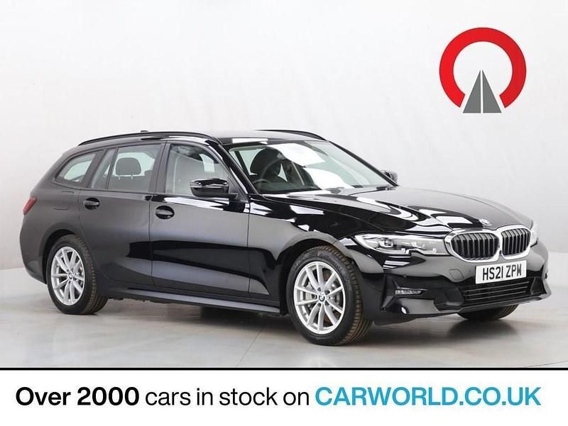 Black Used 2021 BMW 330e Performance Estate | £17,700 (Fair price) - Image 1/3