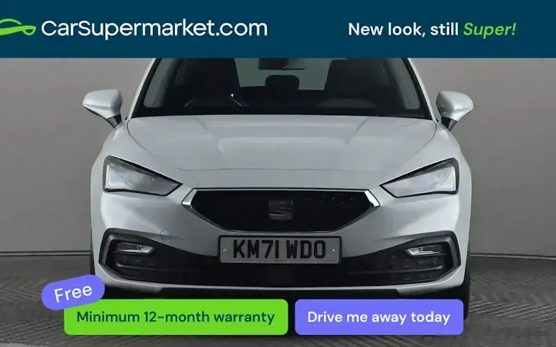 Second-hand Seat Leon SE Dynamic 116 CP (85 kW) 2022 Alb Break