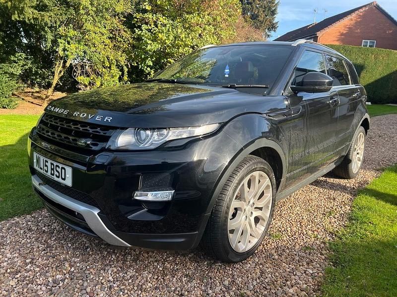 Used Land Rover Range Rover evoque Dynamic 2015 Black Estate