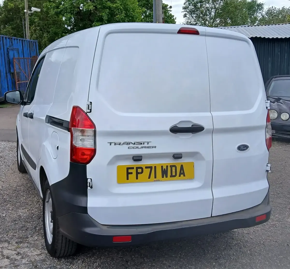 Used Ford Transit S 100 HP (73 kW) 2021 White Van