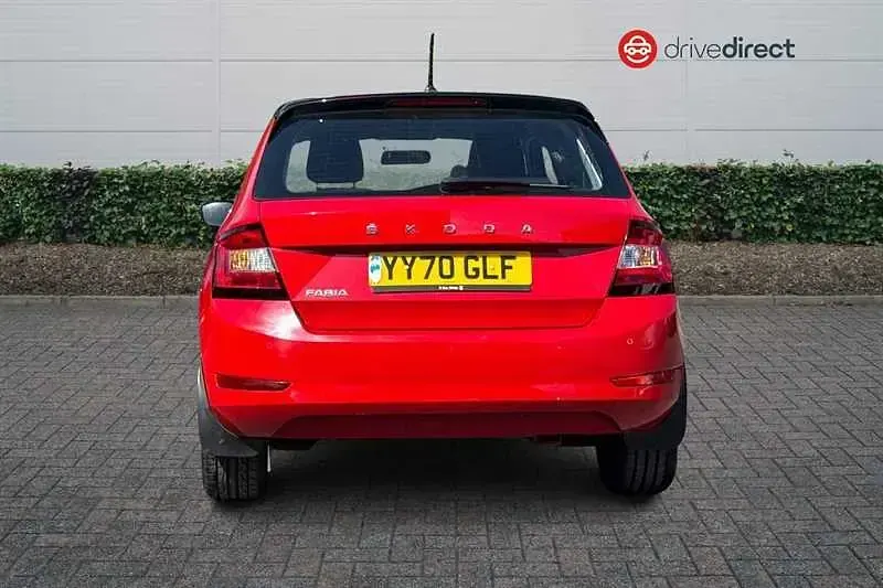 Used Skoda Fabia Colour Edition 2020 Red Hatchback