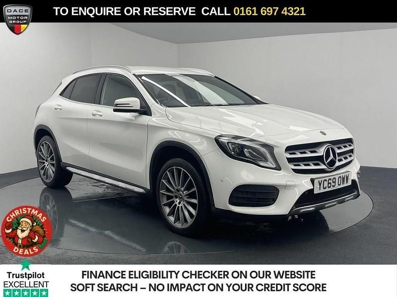 White Used 2019 Mercedes GLA200 AMG line SUV | £13,970 (Fair price) - Image 1/3