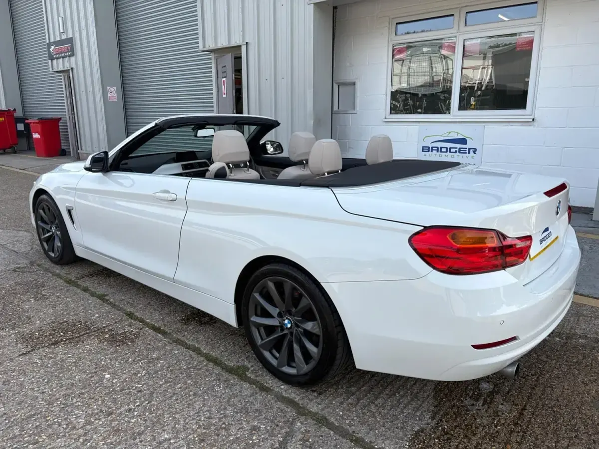 Used BMW 420 2015 White Cabriolet