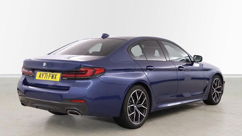 Used BMW 520 M Sport 181 HP (133 kW) 2022 Blue