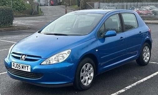 Used Peugeot 307 S 109 HP (80 kW) 2005 Blue Hatchback