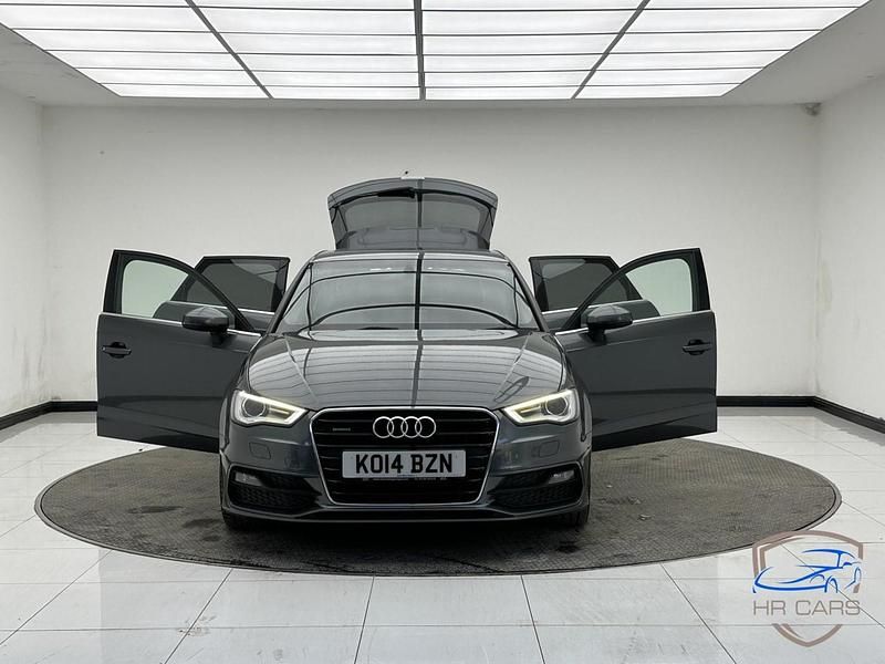 Used Audi A3 S-Line 180 HP (132 kW) 2014 Grey Hatchback