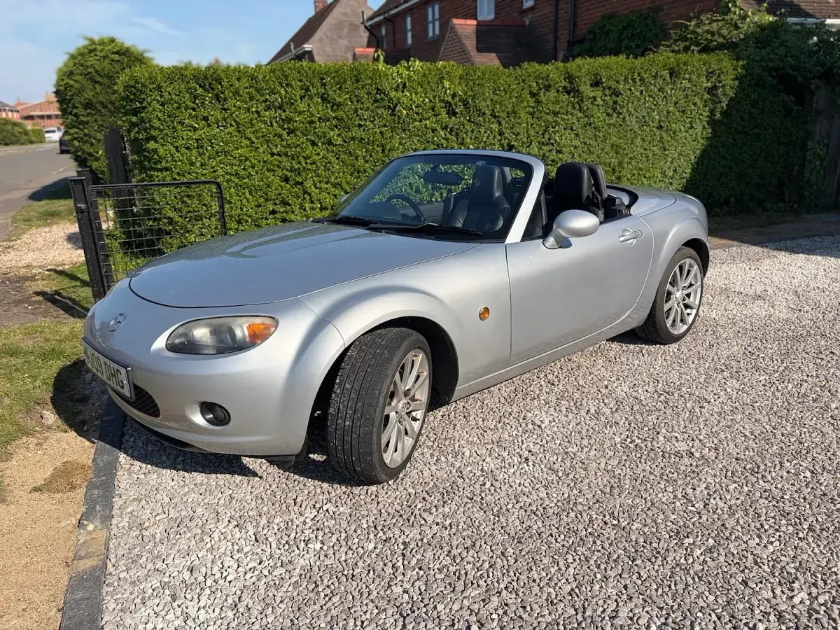 Used Mazda MX5 Inclusive 160 HP (117 kW) 2009 Silver Cabriolet