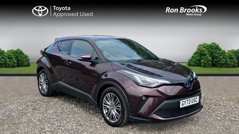 Mauve/purple Used 2023 Toyota C-HR SUV | £24,600 (Fair price) - Image 1/4