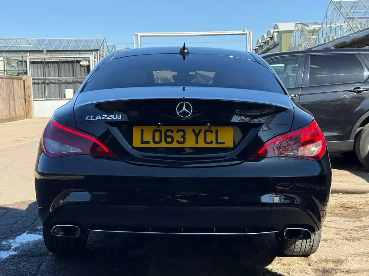 Used Mercedes CLA220 177 HP (130 kW) 2014 Black Coupe