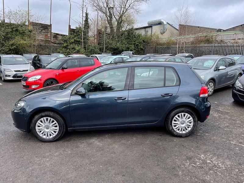 Used VW Golf VI S 122 HP (89 kW) 2009 Blue Hatchback