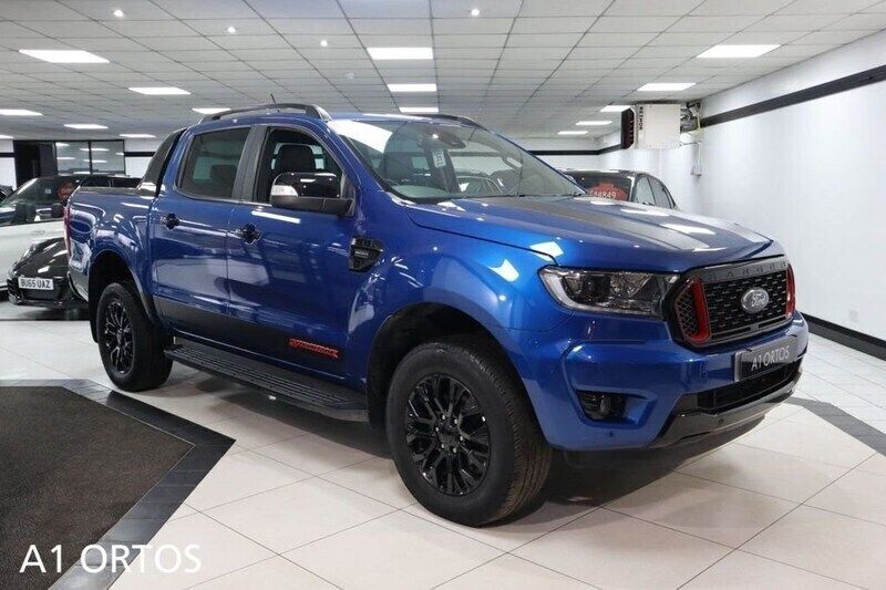Blue Used 2023 Ford Ranger Wildtrack Pickup | £33,449 (Fair price) - Image 1/4