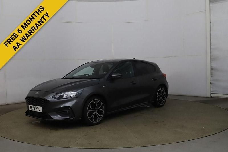 Grey Used 2019 Ford Focus ST-Line X Hatchback | £10,995 (Fair price) - Image 1/3