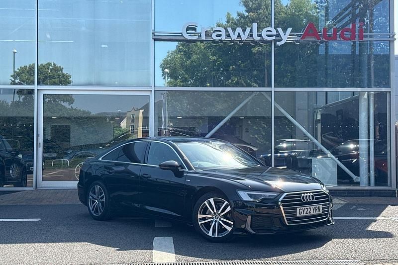 Black Used 2022 Audi A6 S-Line Sedan | £25,890 (Fair price) - Image 1/4