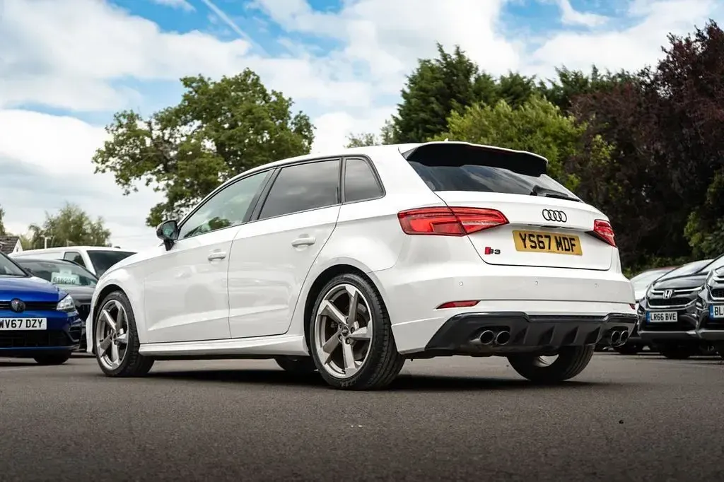 Used Audi S3 Sportback Black Edition 2017 White Hatchback