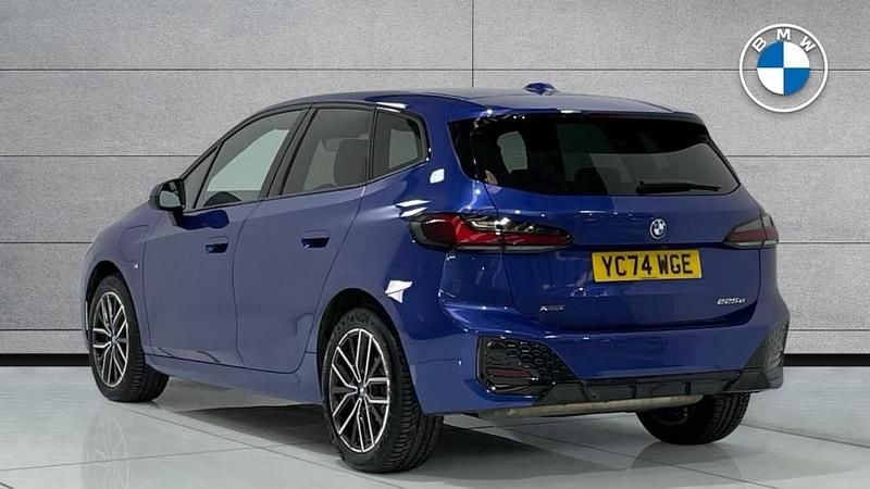 Used BMW 225 Active Tourer M Sport 242 HP (177 kW) 2024 Blue MPV