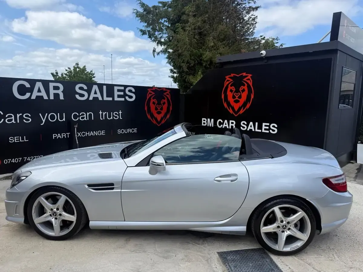 Used Mercedes SLK200 AMG 2012 Silver Cabriolet