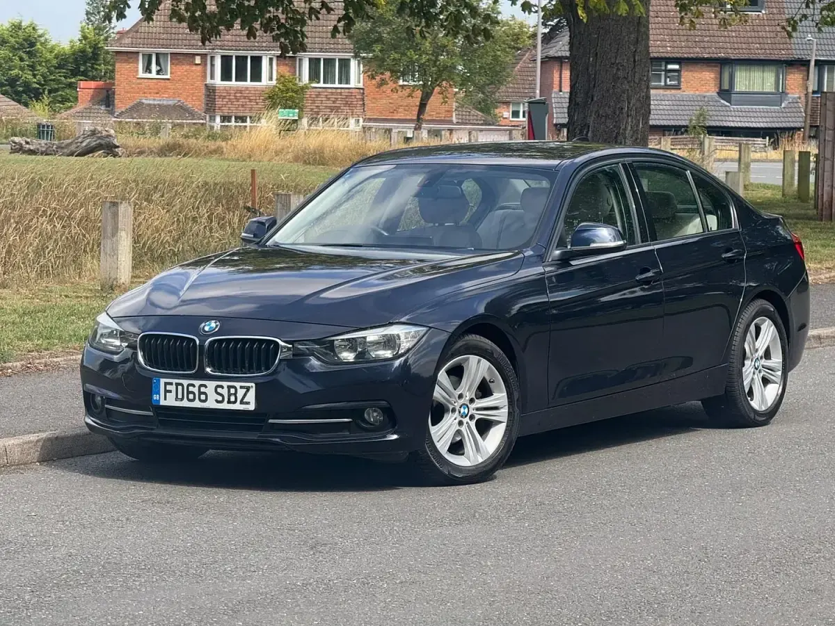 Used BMW 320 Efficient Dynamics 2016 Blue Sedan