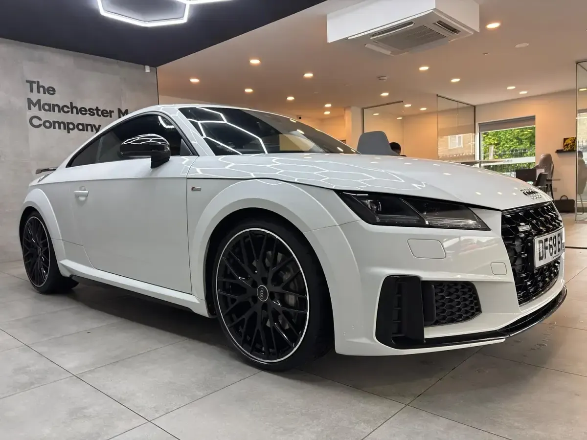 Used Audi TT Black Edition 245 HP (180 kW) 2020 White Coupe