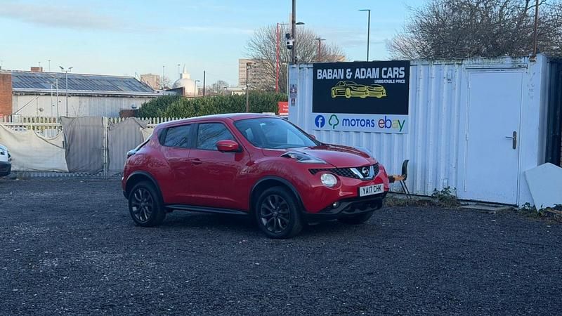 Used Nissan Juke Tekna 2017 Red SUV