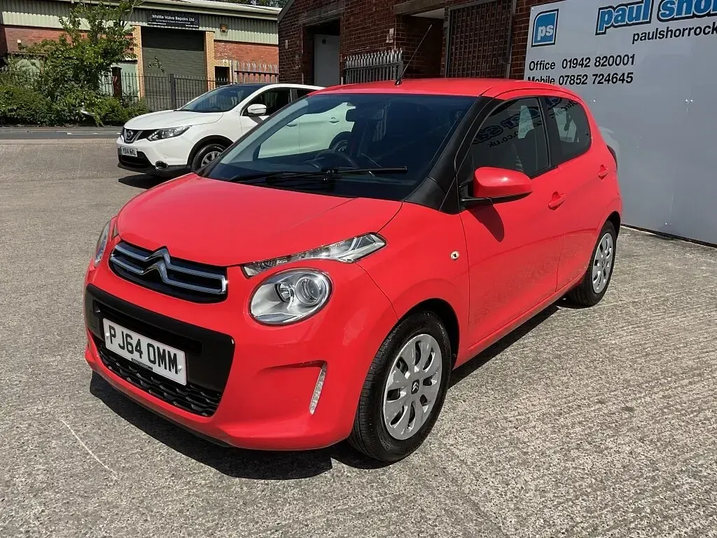 Used Citroën C1 Feel 68 HP (50 kW) 2014 Orange Hatchback