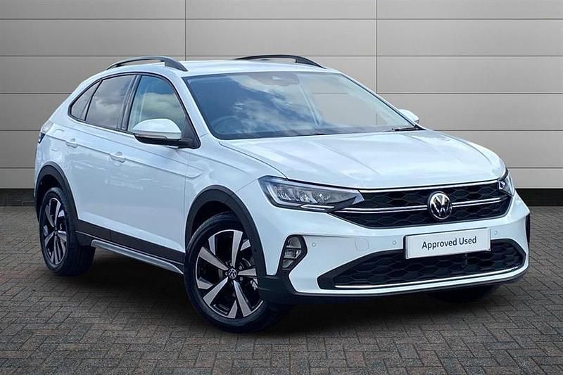 Pure white New 2025 VW Taigo Match SUV | £22,895 (Good price) - Image 1/4