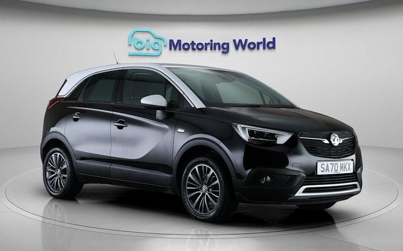 Used Vauxhall Crossland X Elite 131 HP (96 kW) 2020 Black SUV