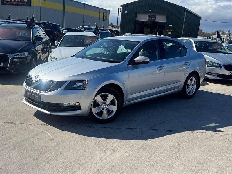 Used Skoda Octavia SE Technology 115 HP (84 kW) 2020 Silver Hatchback