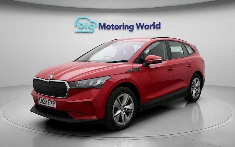 Used Skoda Enyaq iV ecoSuite 150 kW (204 HP) 2022 Red SUV