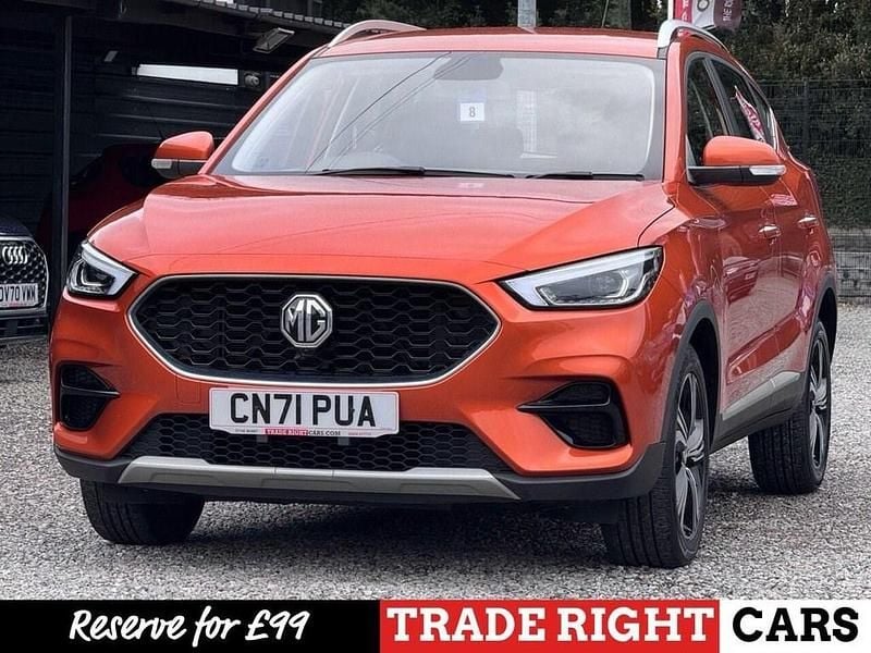 Used MG ZS Excite 106 HP (77 kW) 2022 Orange SUV