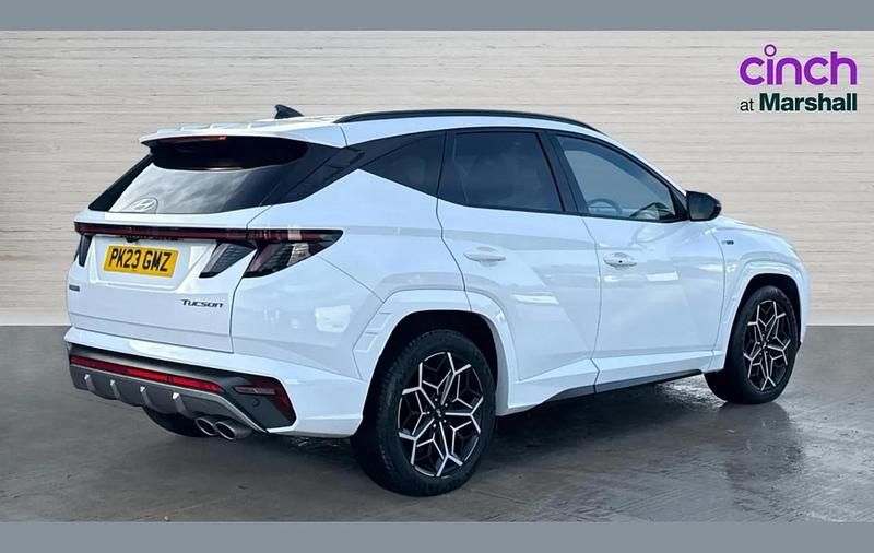 Used Hyundai Tucson N Line 147 HP (108 kW) 2023 White SUV