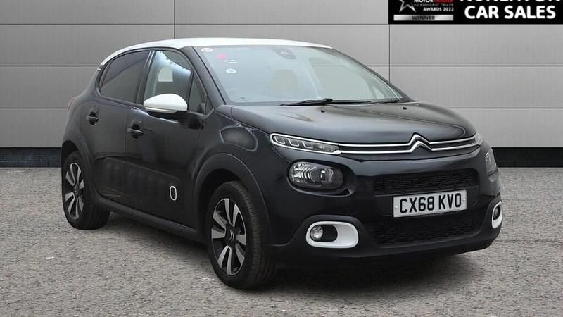 Used Citroën C3 Flair 82 HP (60 kW) 2018 Black Hatchback