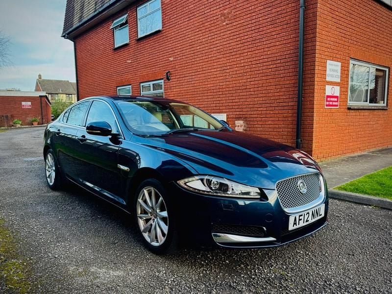 Used Jaguar XF Premium Luxury 2012 Blue Sedan